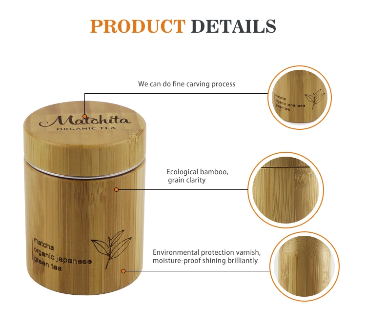 Bamboo Cosmetic Packaging Bamboo Series Cosmetic Packaging with Bamboo Tube and Engraving