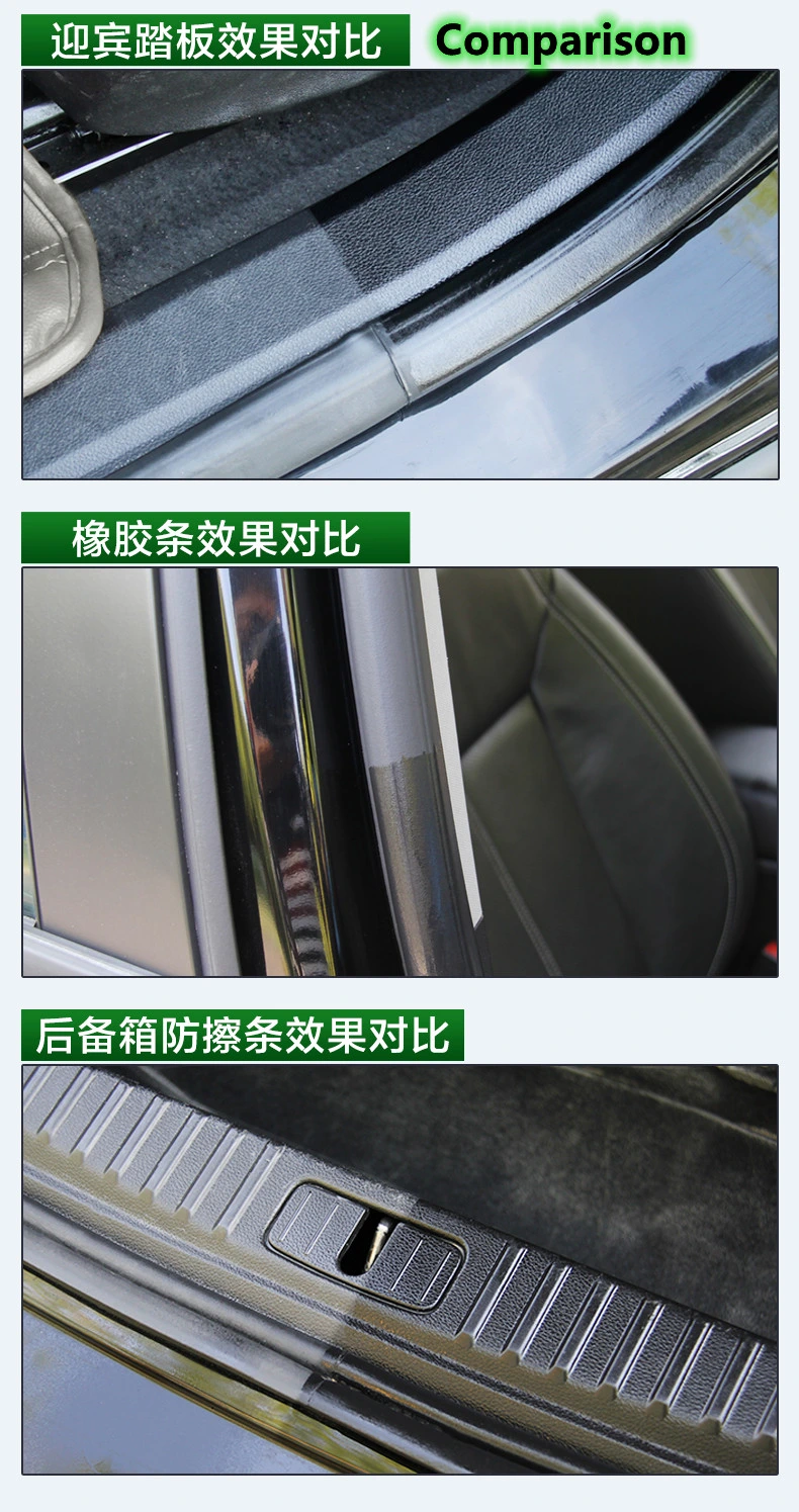 Car Wax Polish Dashboard and Leather Cleaner Spray Car Maintenance