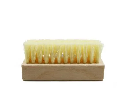 Custom Logo Wooden Shoes Care Cleaning Brush