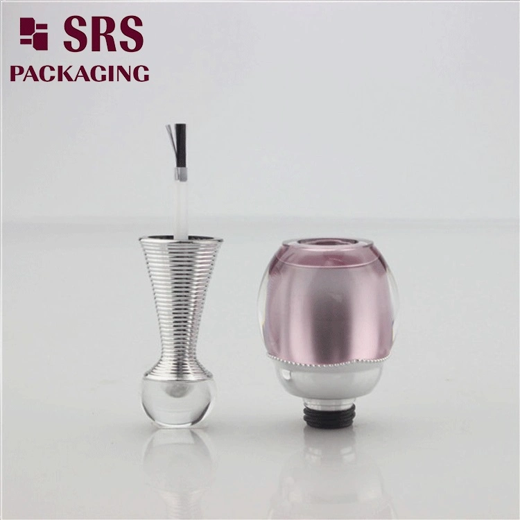 8ml Empty Fancy Nail Polish Bottle Custom Make up Series Packaging with Cap and Brush