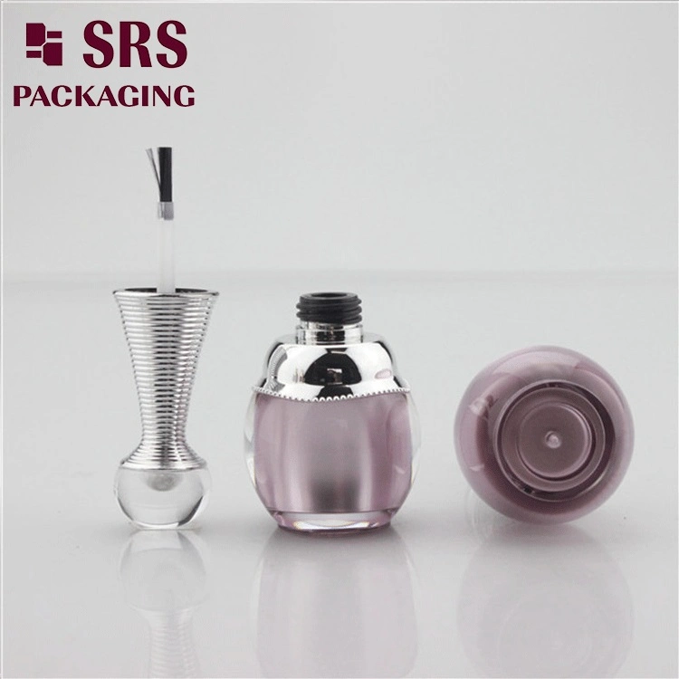 8ml Empty Fancy Nail Polish Bottle Custom Make up Series Packaging with Cap and Brush