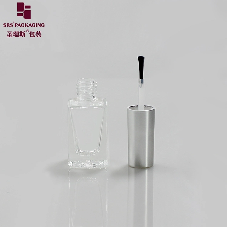 High Quality Nail Polish Glass Bottle 8ml Square Make up Series Cosmetic Packaging