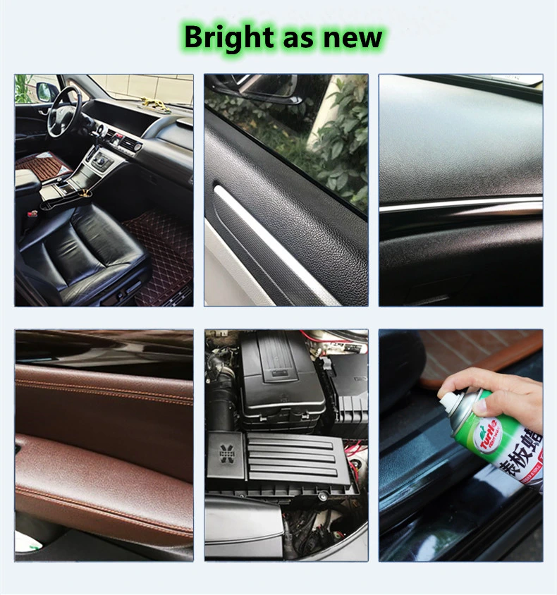 Car Wax Polish Dashboard and Leather Cleaner Spray Car Maintenance