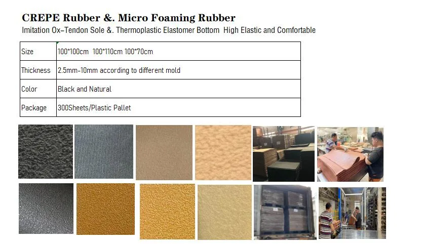 Rubber Sole Sheet Shoe Sole Rubber Product Rubber Sheet Rubber Mat Rubber Sole Rubber Sheeting Shoe Accessories Rubber Sheet Shoes Outsoles Material Neolite