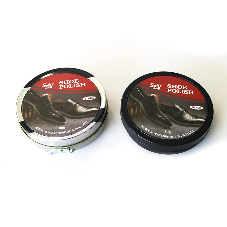 Wholesale Container Quick Shine Instant Wax Tin Polish for Shoe