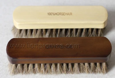 Shoe Polish Wooden Horse Hair Brush