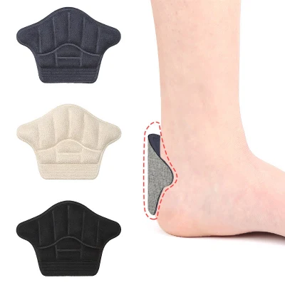 Customized Heel Protector Men Women Heel Pad Sneakers Insoles Adjust Size Heels Liner Grips